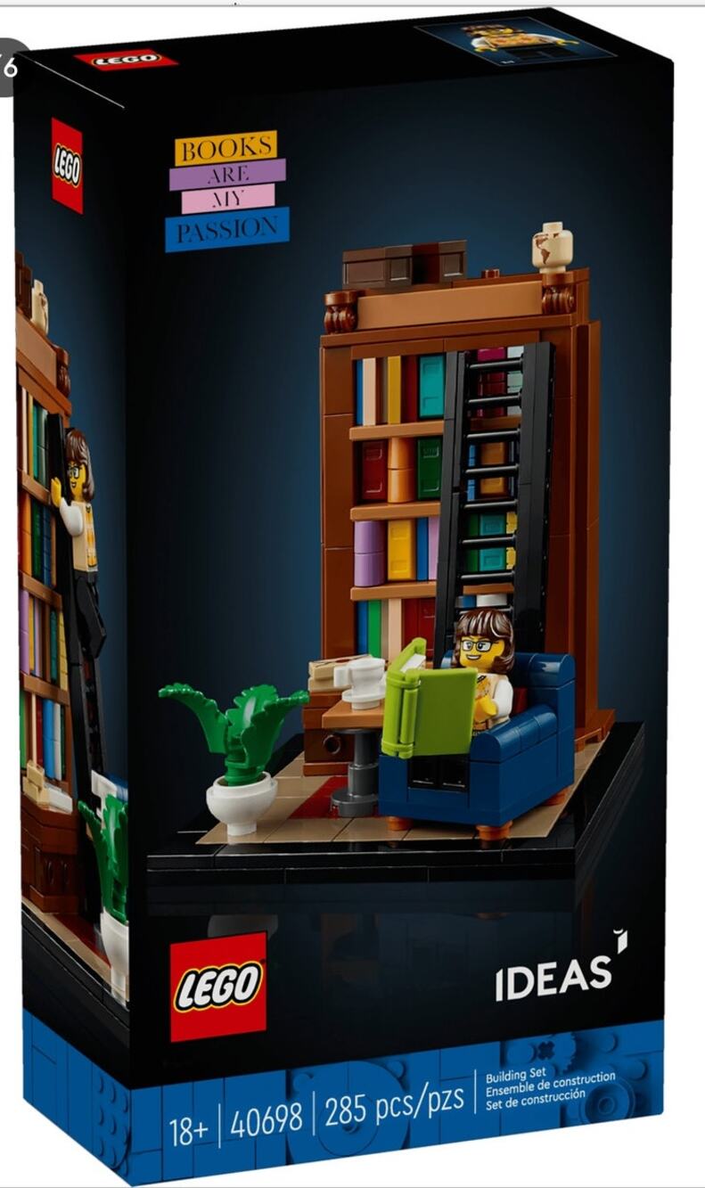 LEGO Ideas 40698 Books Are My Passion NEW SEALED Retired GWP 285pc Fan Designed